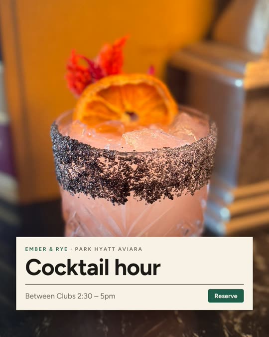 Cocktail hour — Ember & Rye, Editorial look