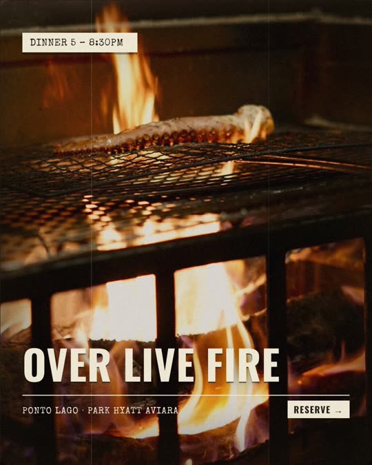 Over live fire — Ponto Lago, Newsreel look