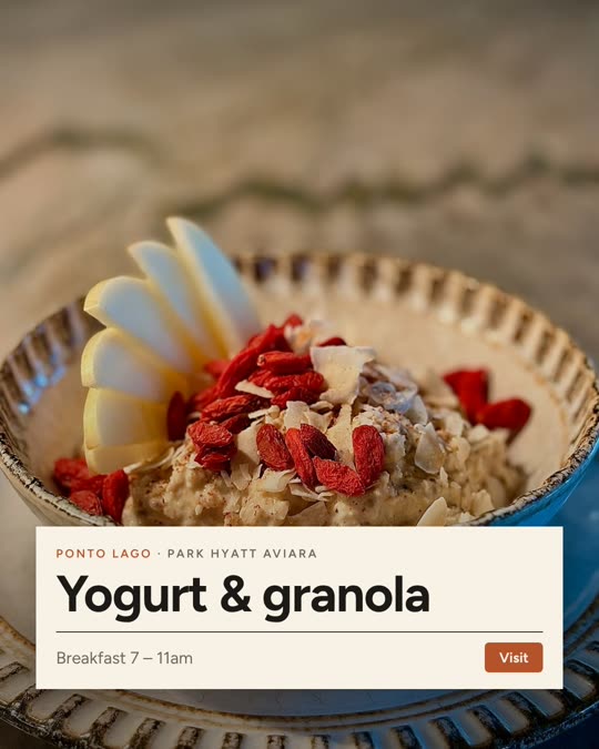 Yogurt & granola — Ponto Lago, Editorial look