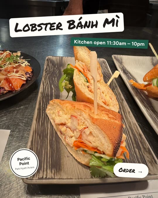 Lobster Bánh Mì — Pacific Point, Sticker look